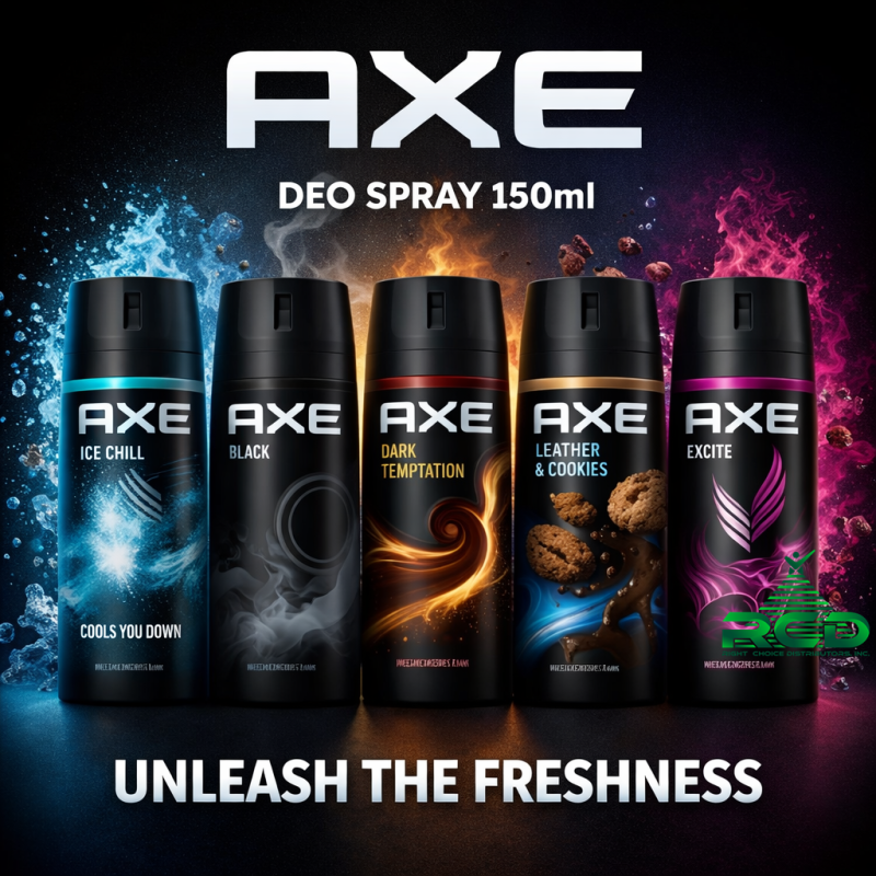 AXE SPRAY (6 X 150ML) /PACK
