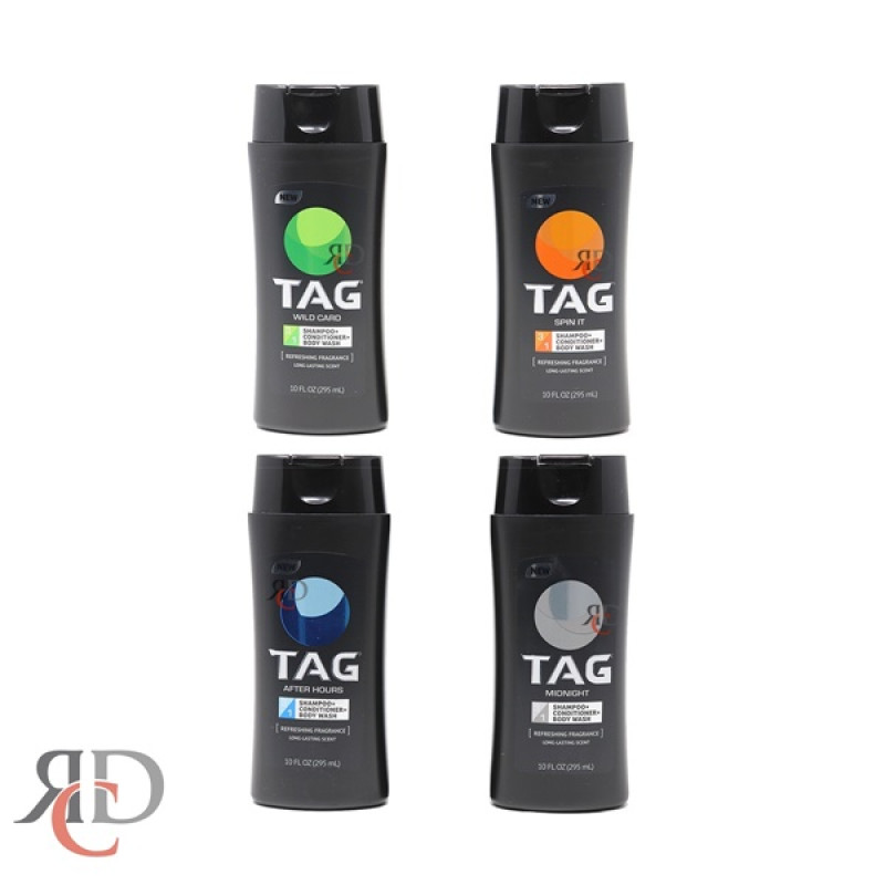 TAG 3 IN 1 SHAMPOO CONDITIONER/ BODY WASH 10OZ - 1 CT