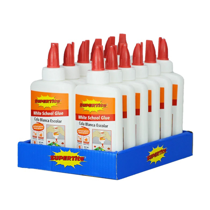 SUPER-TITE WHITE SCHOOL GLUE 12 CT