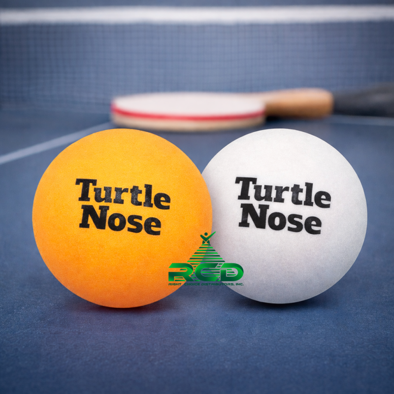 TURTLE NOSE PING PONG BALL 6CT/ PACK