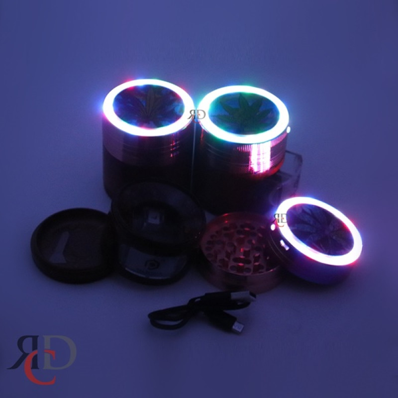 GRINDER 4 PART 63 MM WITH LED ON TOP W/ CHARGER GRD1310 1CT