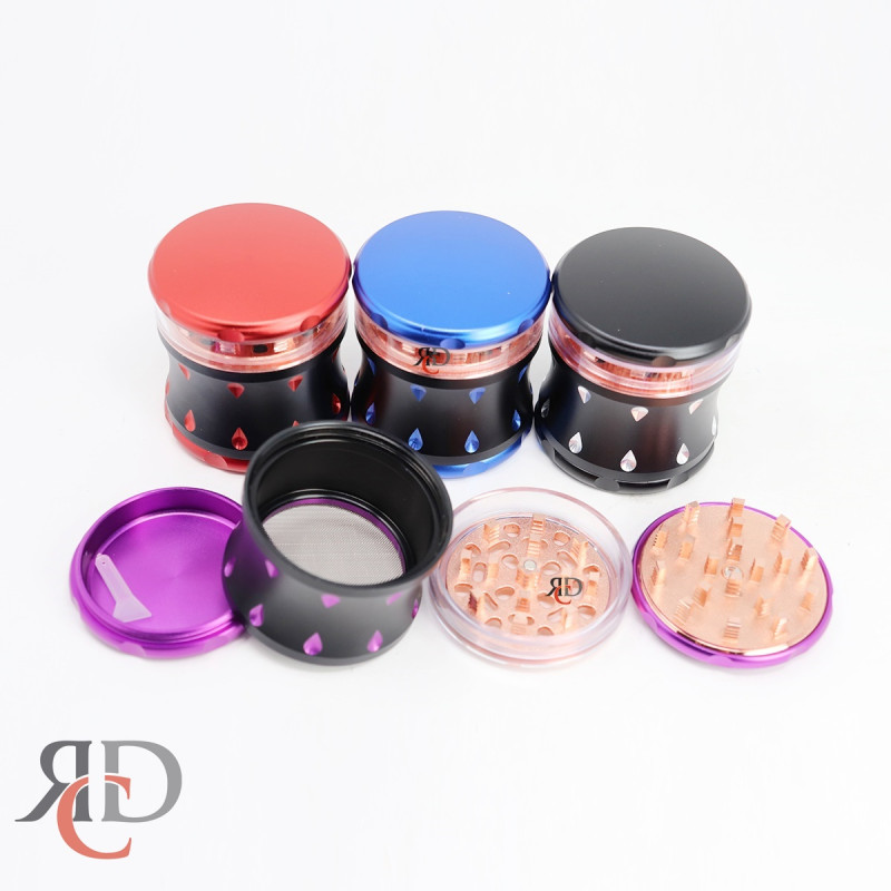 GRINDER 4-PART 63MM ALUMINUM GRD1312 1CT