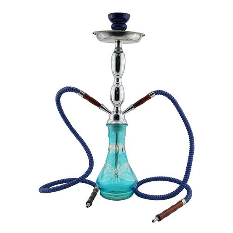 HOOKAH DOUBLE HOSE HK215 1CT