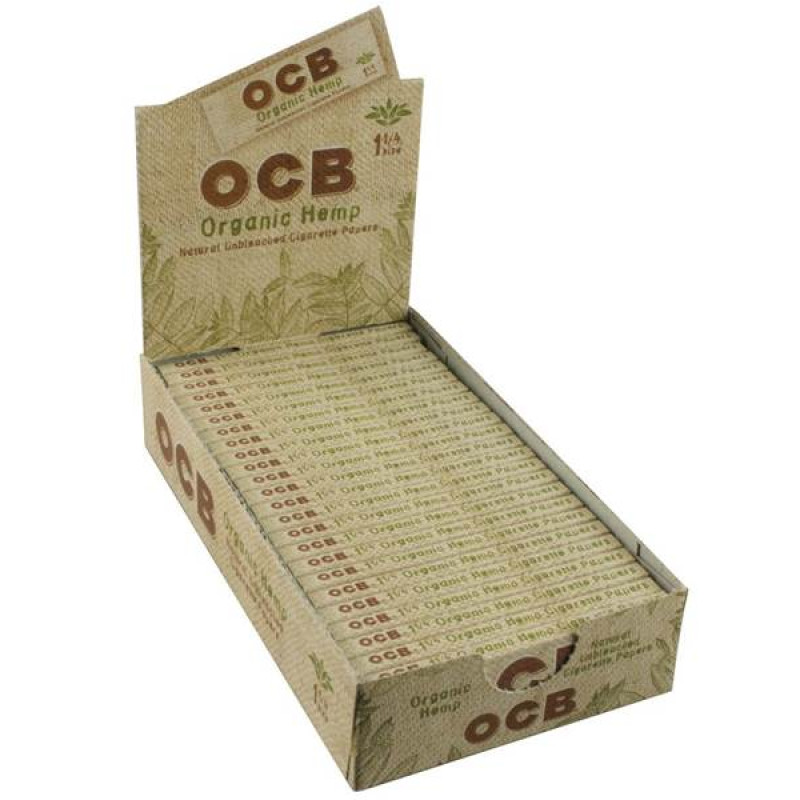 OCB ORGANIC HEMP 1 1/4 24CT/PACK