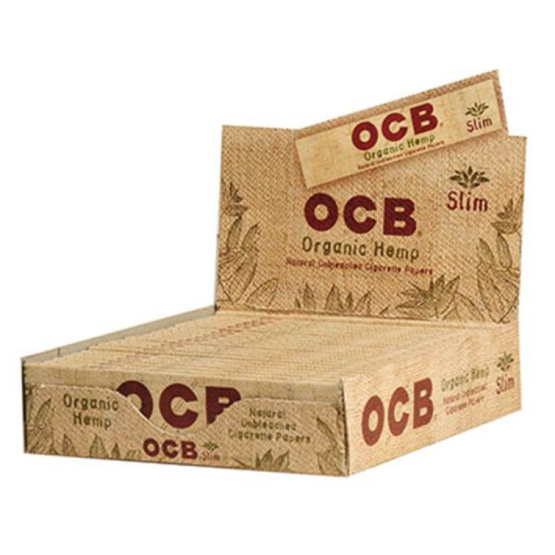 OCB ORGANIC HEMP SLIM 24CT/PACK