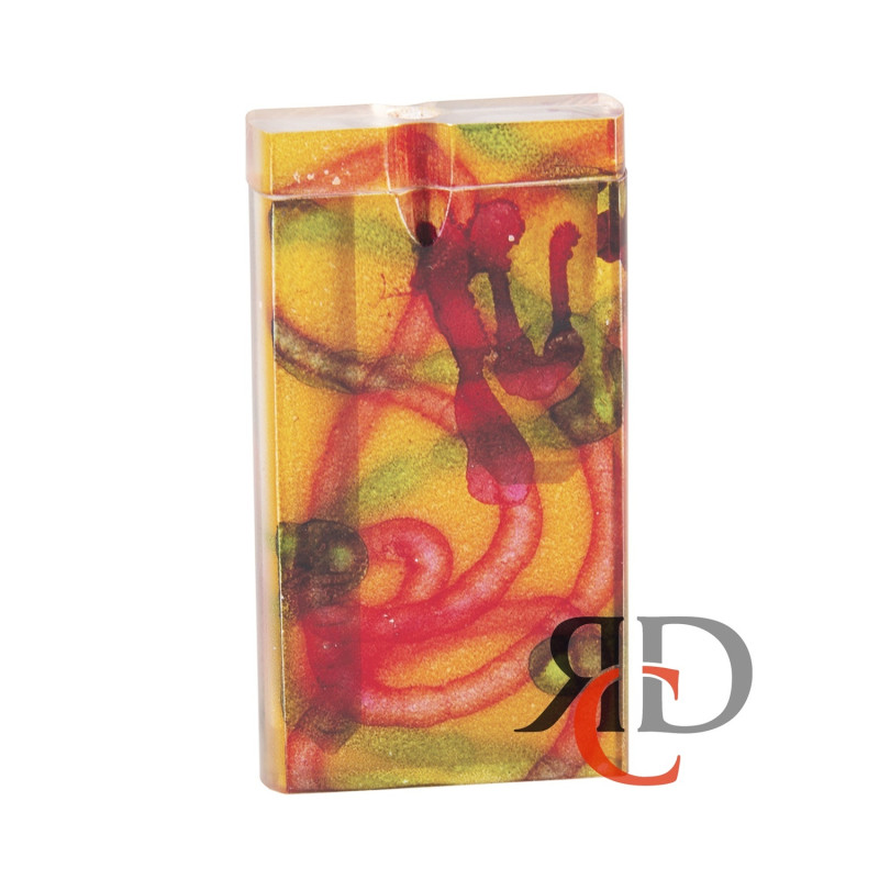 ACRYLIC DUGOUT WITH BAT 4" BIG - DOA15 1CT