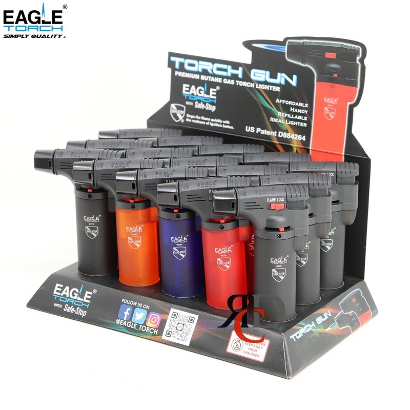 LIGHTER EAGLE TORCH GUN DISPLAY PT101U 20CT/PACK
