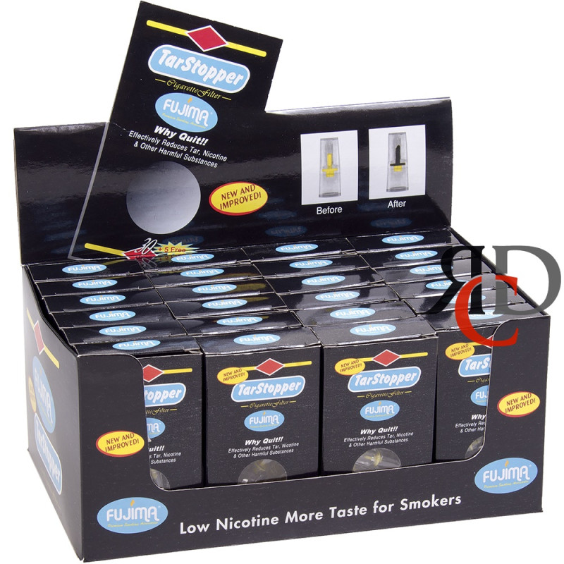 DISPOSABLE CIGARETTE FILTER TIPS TAR STOPPER 1 X 24 CT/PACK