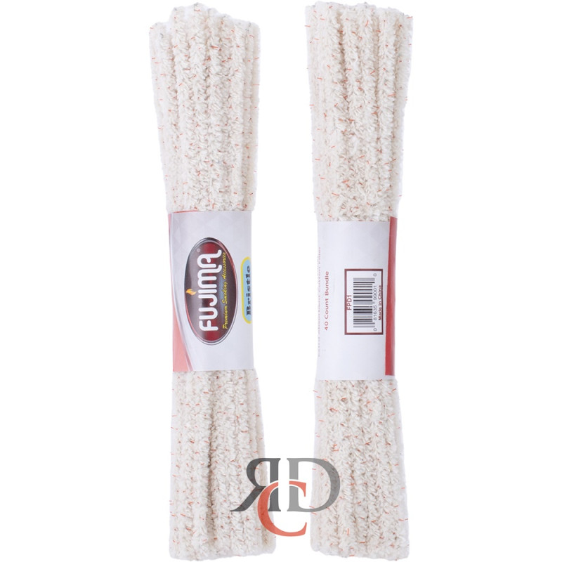 FUJIMA HARD BRISTLE PLAIN PIPE CLEANERS BUNDLE 1 X 48 CT/PACK