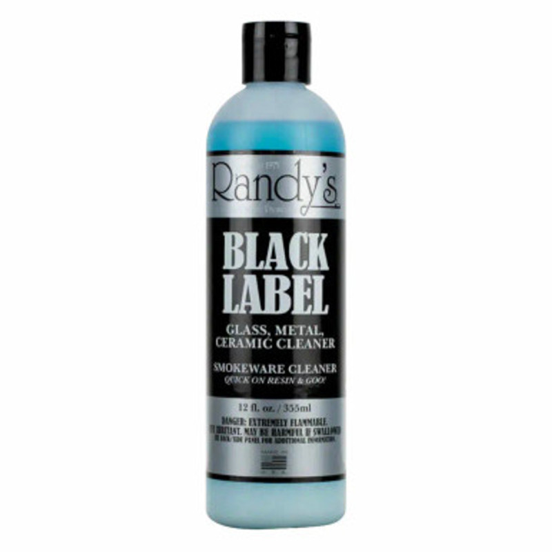 RANDY'S BLACK LABEL CLEANER - PYREX, GLASS, METAL AND CERAMIC - 12OZ 1CT
