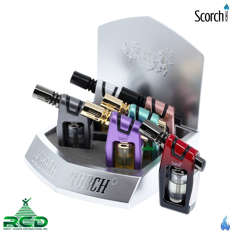 SCORCH TORCH SINGLE FLAME ERGONOMICS TORCH - STDS210 6CT/ DISPLAY
