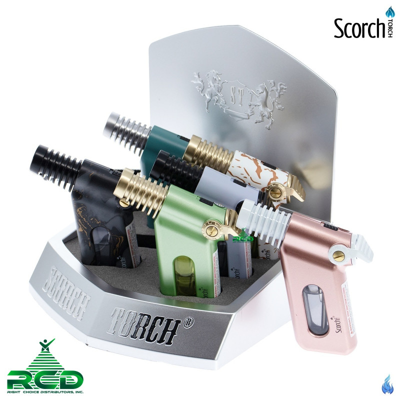 SCORCH TORCH SINGLE FLAME ERGONOMICS TORCH - STDS211 6CT/ DISPLAY