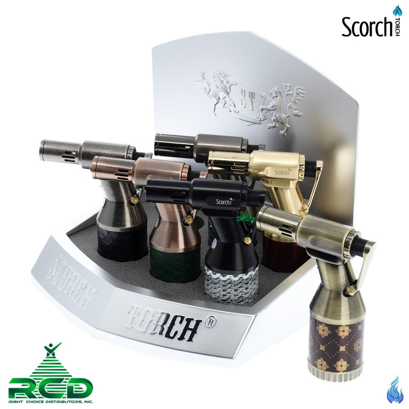 SCORCH TORCH SINGLE FLAME HEAVY METAL - STDS209 6CT/ DISPLAY