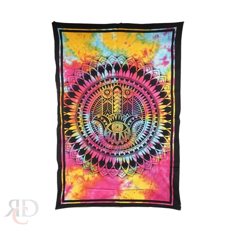 HAMSA HAND FLOWER - TAPESTRY 1CT