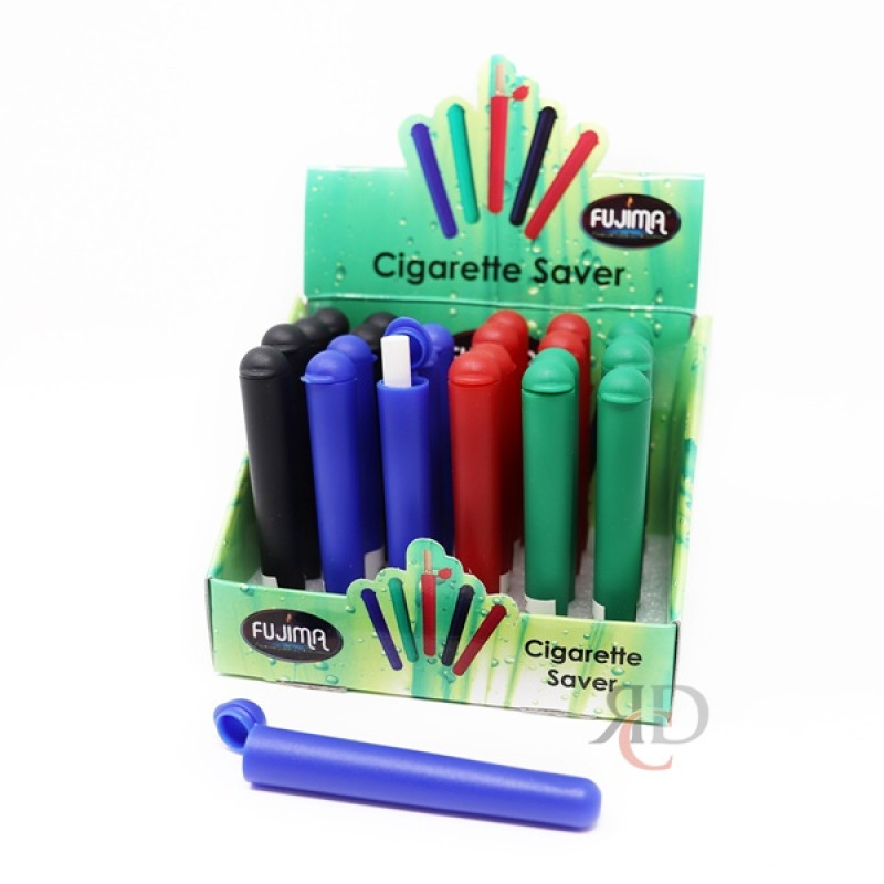 ASST. COLOR PEN SHAPE CIGARETTE SAVER PLASTIC DT04 24CT/DISPLAY