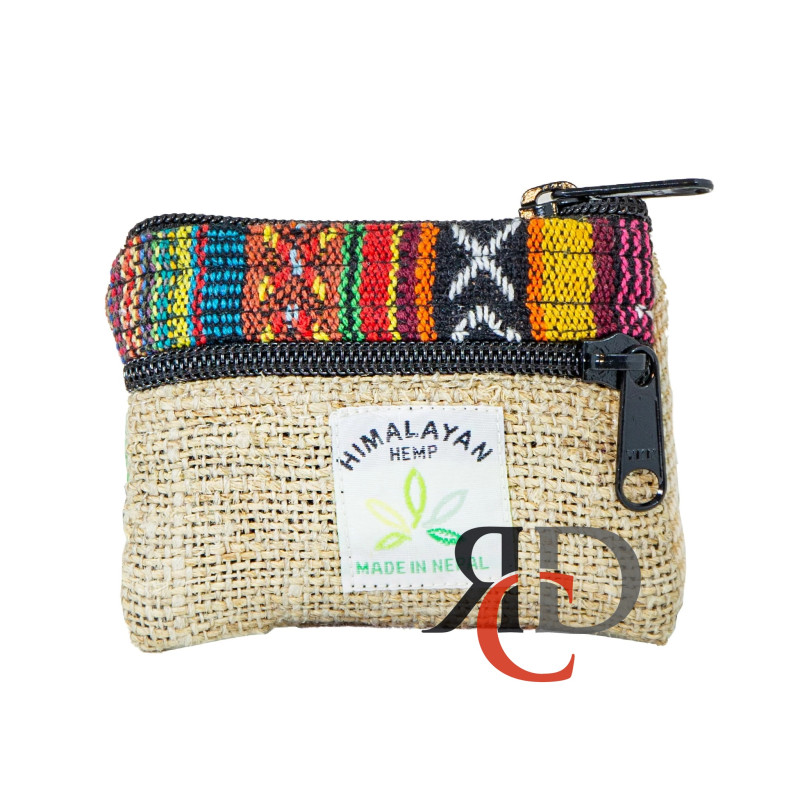 MINI HEMP BAG ASST. DESIGNS NBAG07 1CT
