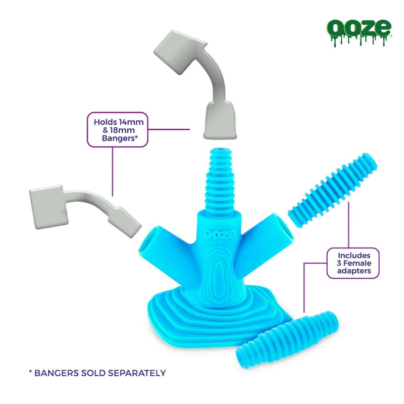 OOZE BANGER HANGER SILICONE BANGER STAND ASST. COLORS 1CT