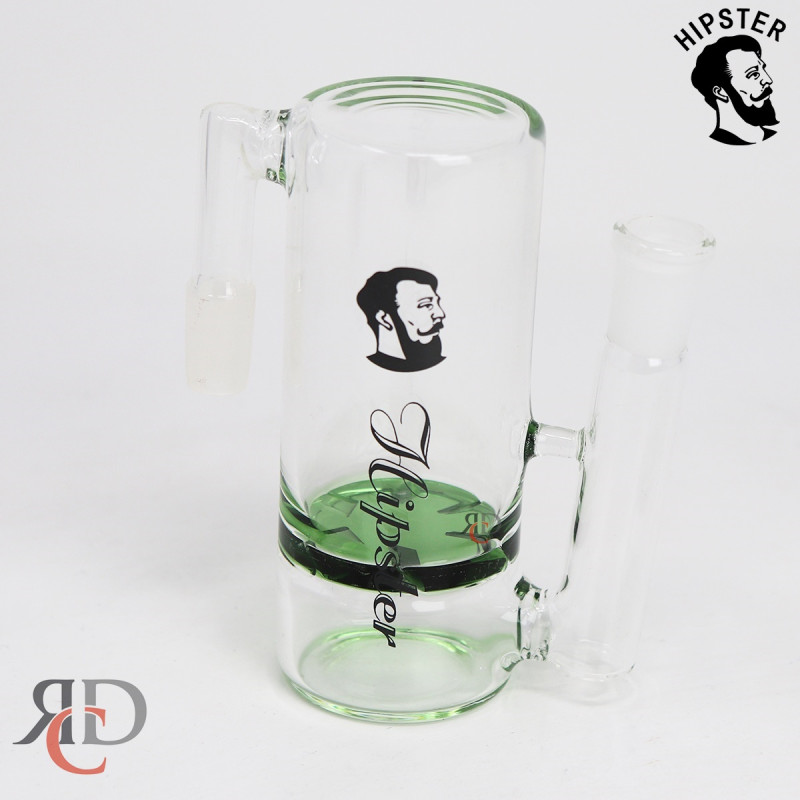 HIPSTER ASH CATCHER WITH TURBINE PERC 90-DEGREE AC1100-90-14MM 1CT