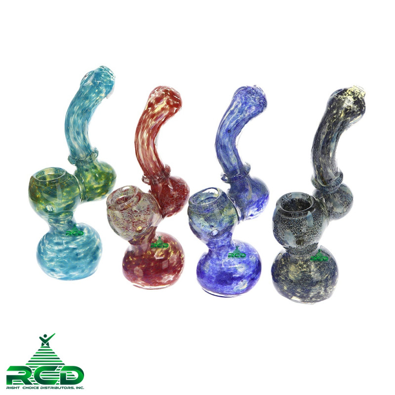 BUBBLER GOLD FUMED AND FRITED HEAVY BB605