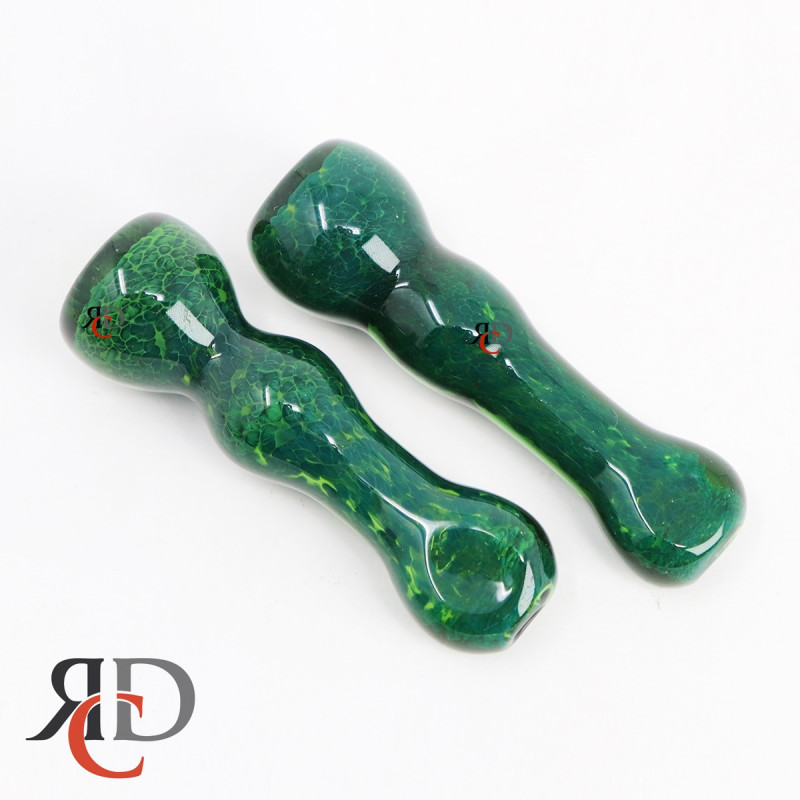 CHILLUM HEAVY GREEN FANCY CH428 1CT