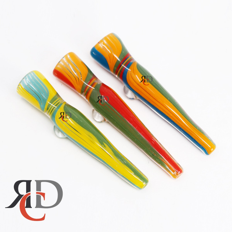 CHILLUM QUADRI COLOR FUNNEL SHAPED CH425 1CT