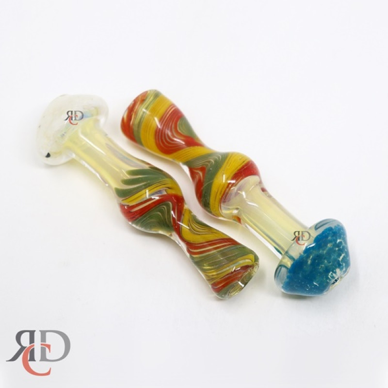 CHILLUM REVERSE ART MUSHROOM CH3021 1CT