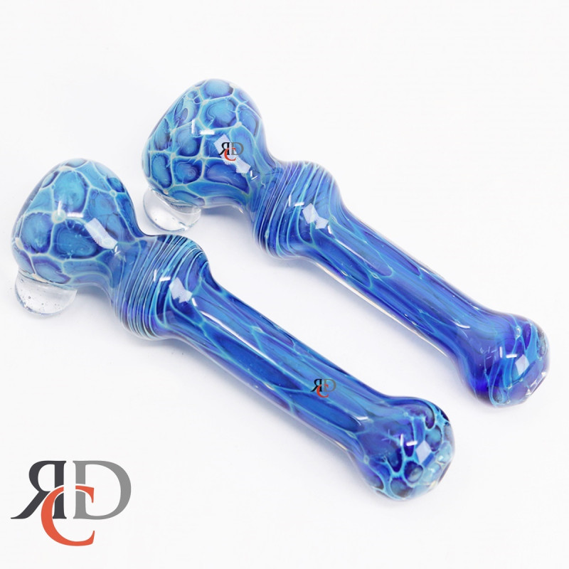 DOUBLE GLASS FANCY CHILLUM CH501 1CT