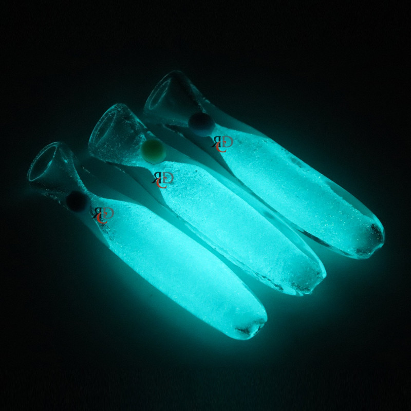 GLOW IN DARK SQUARE SHAPE CHILLUM CH400 1CT