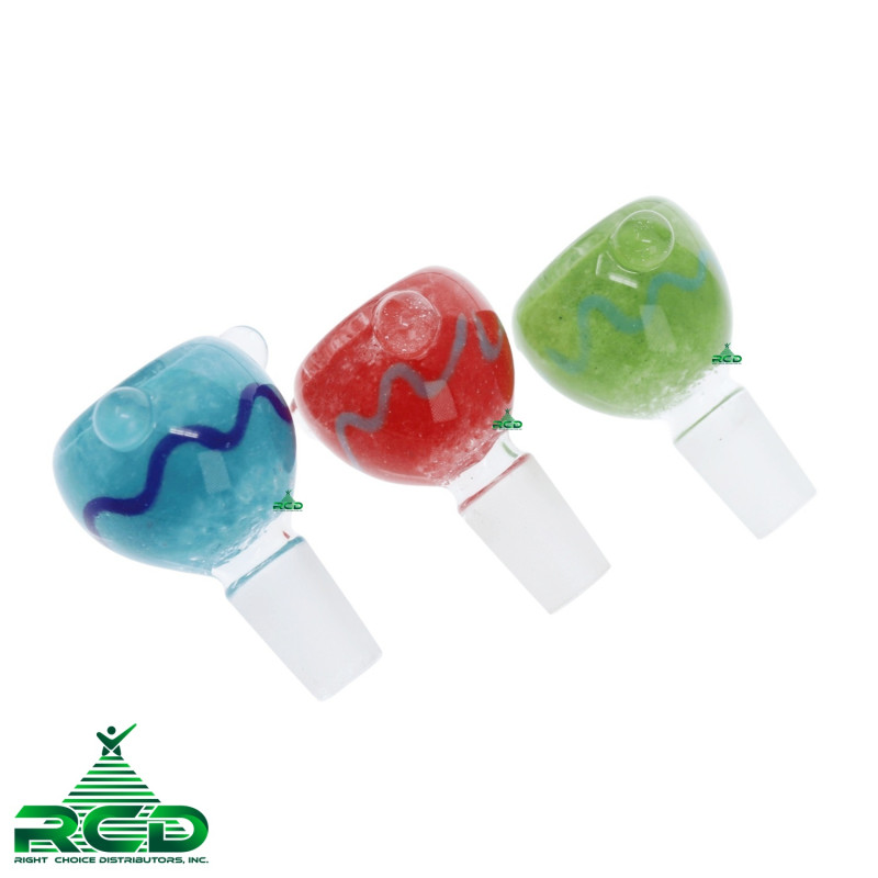GLASS BOWL FRIT ART BMD180-14M 1CT