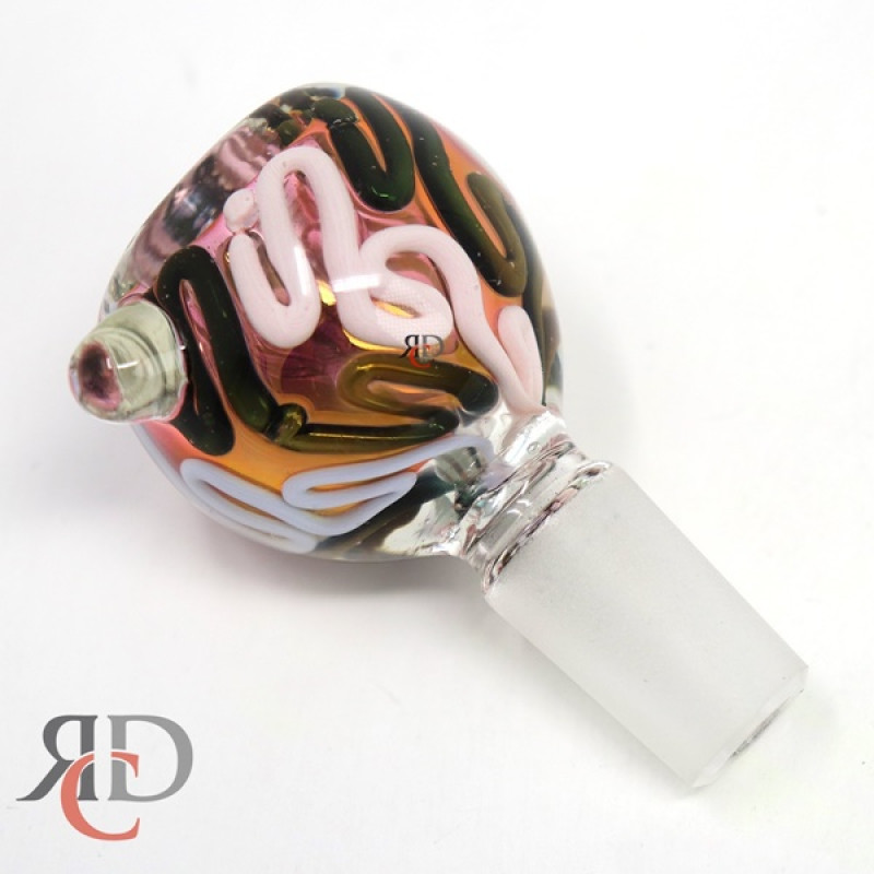 GLASS BOWL GOLD ART THREAD BMD110-14/19MM 1CT
