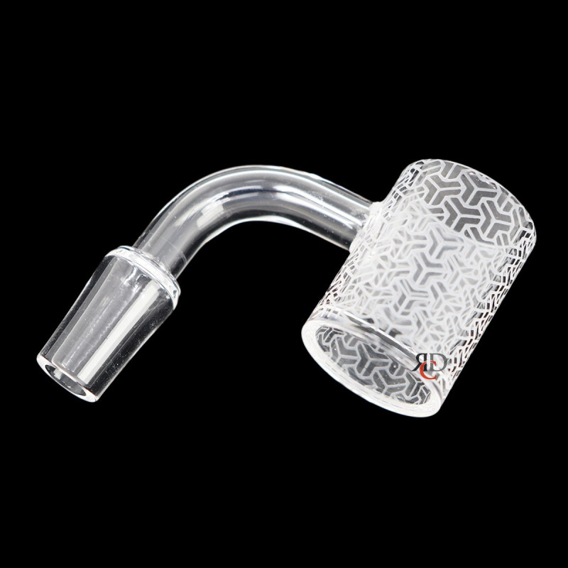 QUARTZ BANGER HEXA POLY 90-DEGREES 14MM - QBP16-90-14MM 1CT