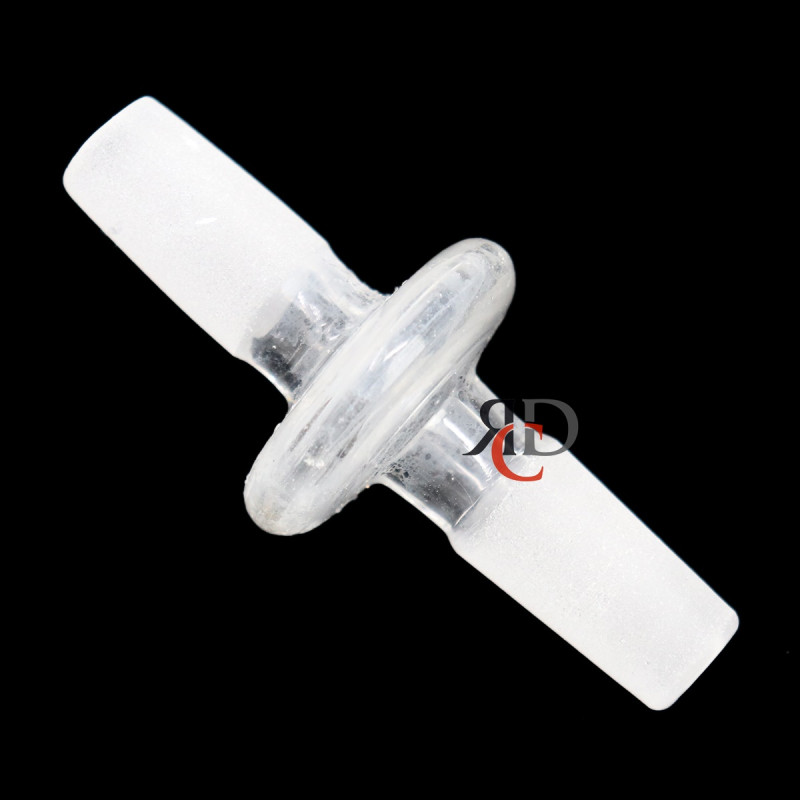 GLASS CONNECTOR 10MM MALE TO 10MM MALE - CT10M-10M