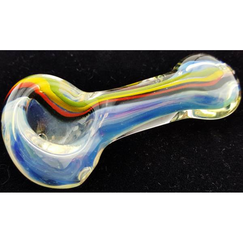 HAND PIPE RASTA SPOON PIPE  GP393 1CT