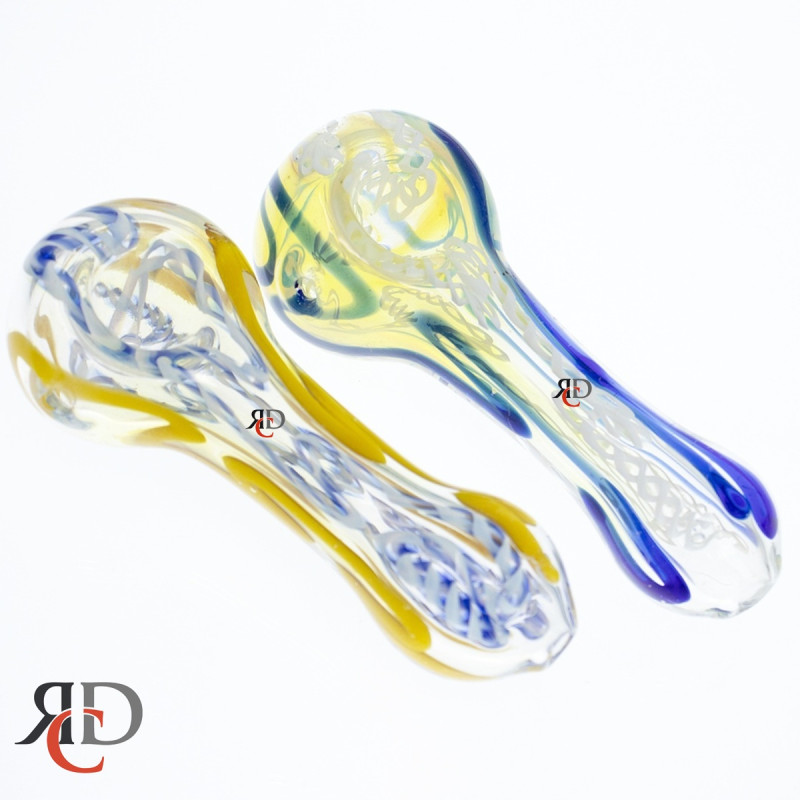 GLASS PIPE ART MIX COLOR GP3597 1CT
