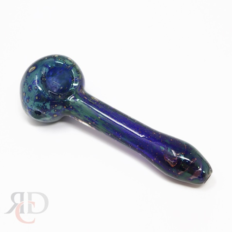 GLASS PIPE DOUBLE GLASS FANCY ART GP8599