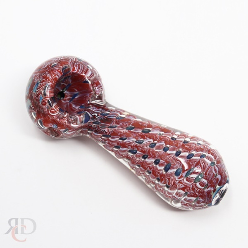 GLASS PIPE DOUBLE GLASS FANCY ART GP952 