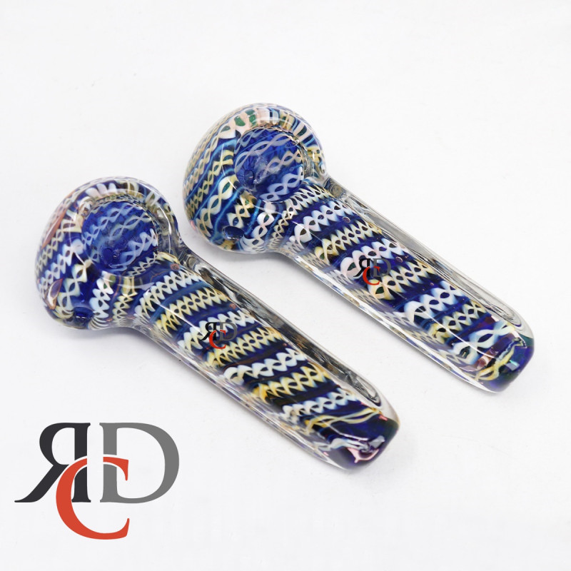 GLASS PIPE DOUBLE GLASS SQUARE DELUXE GP6088