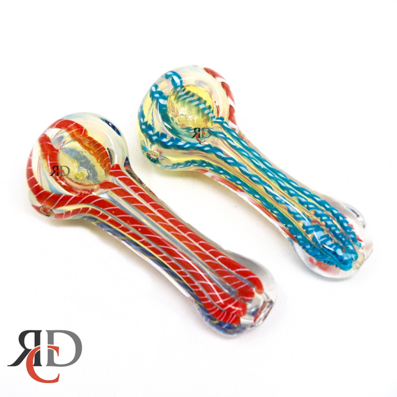 GLASS PIPE FLAT MOUTH GP2739 1CT