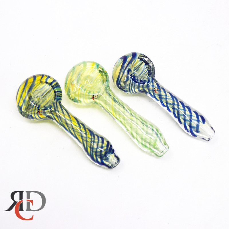GLASS PIPE FRITTED AND ART GP2735 1CT