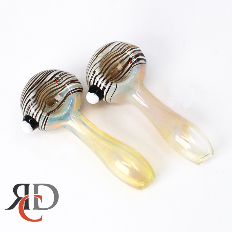 GLASS PIPE FUMED ART GP2683 1CT