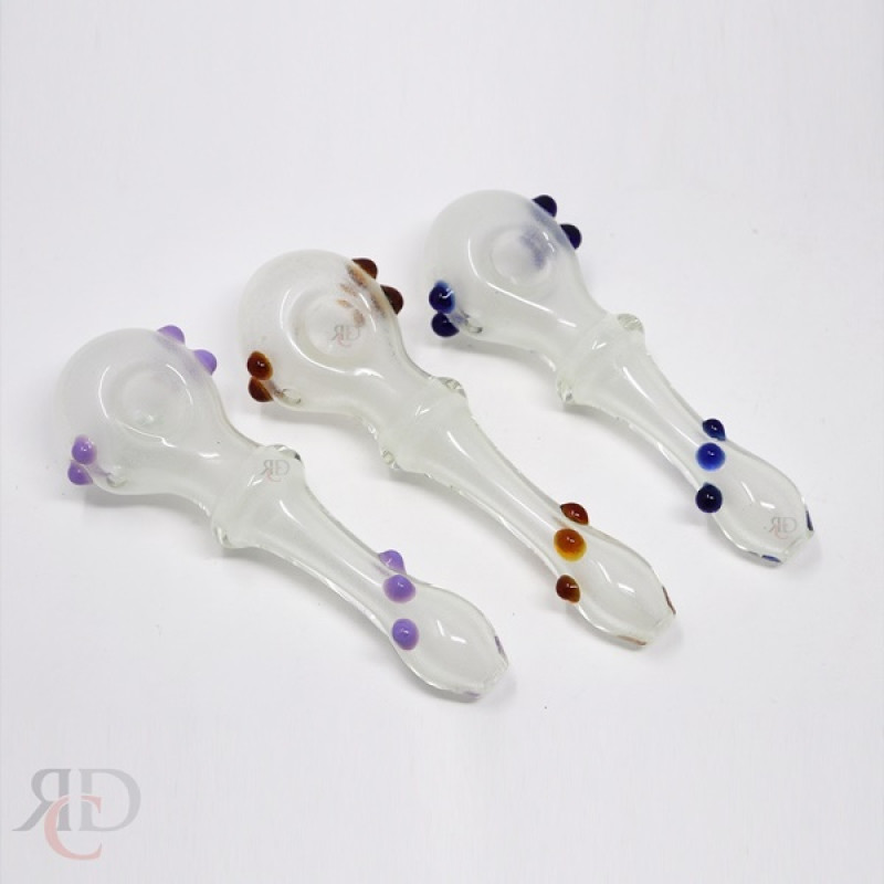 GLASS PIPE GLOW IN DARK GP1053 1CT
