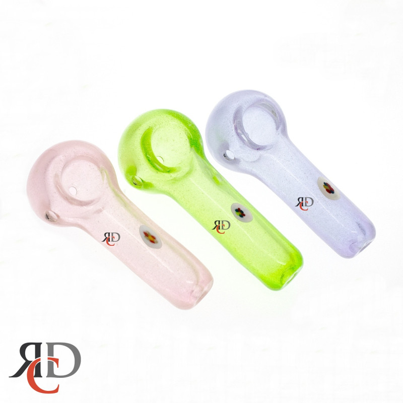 GLASS PIPE GLOW IN DARK GP6102 1CT