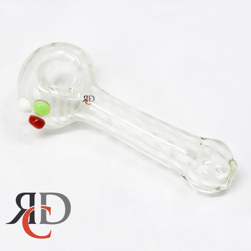 GLASS PIPE GLOW IN DARK GP7603 1CT