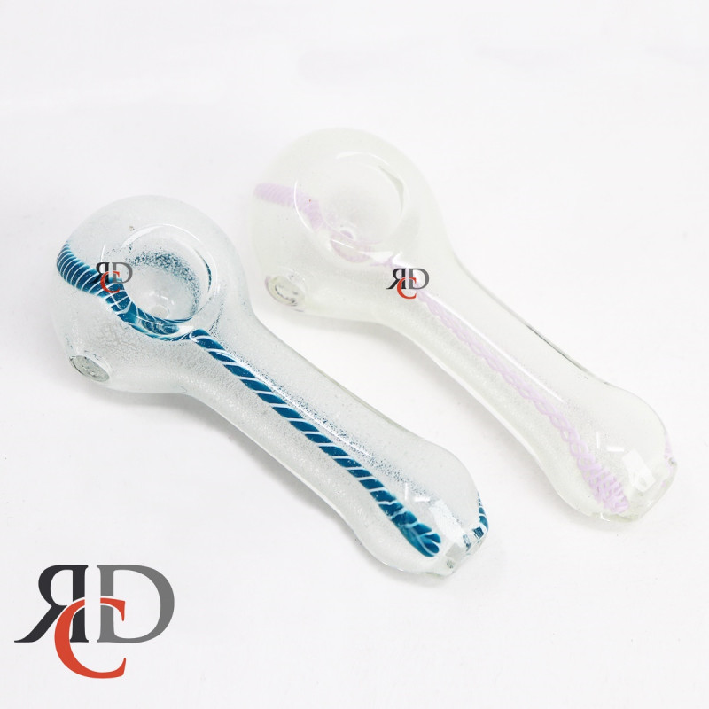 GLASS PIPE GLOW IN DARK PIPE GP4594 1CT