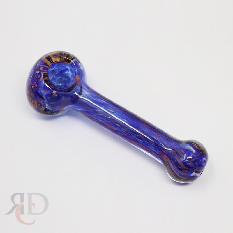 GLASS PIPE GOLDEN FANCY ART PIPE GP6052 1CT