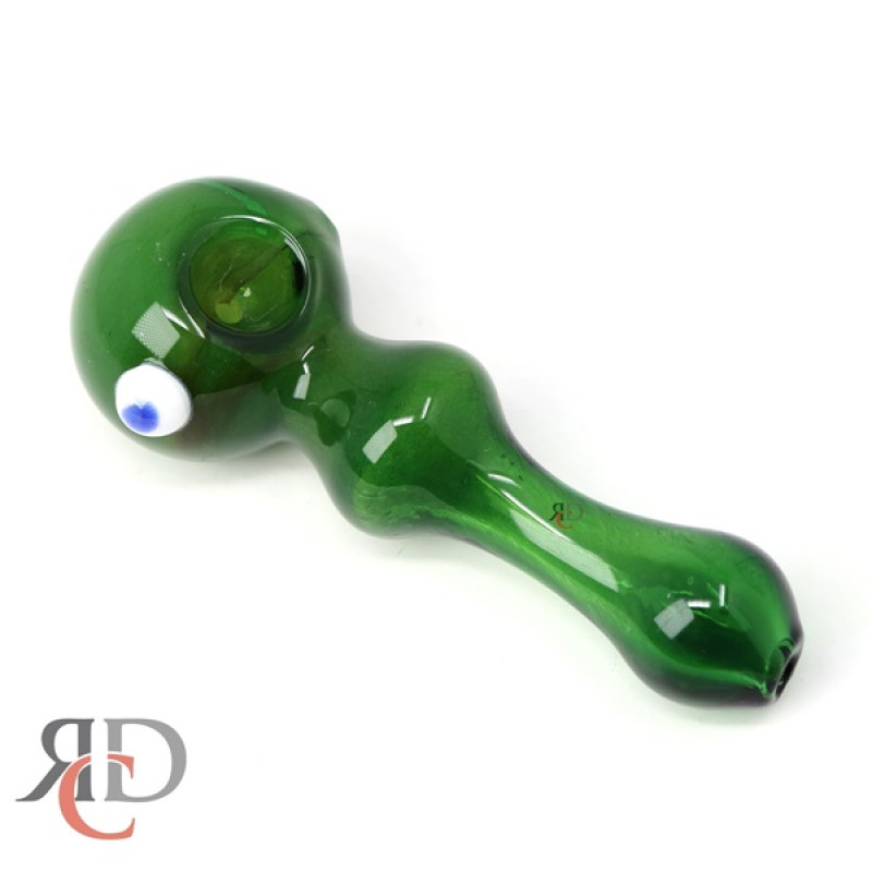 GLASS PIPE GREEN TUBE GP7555 1CT