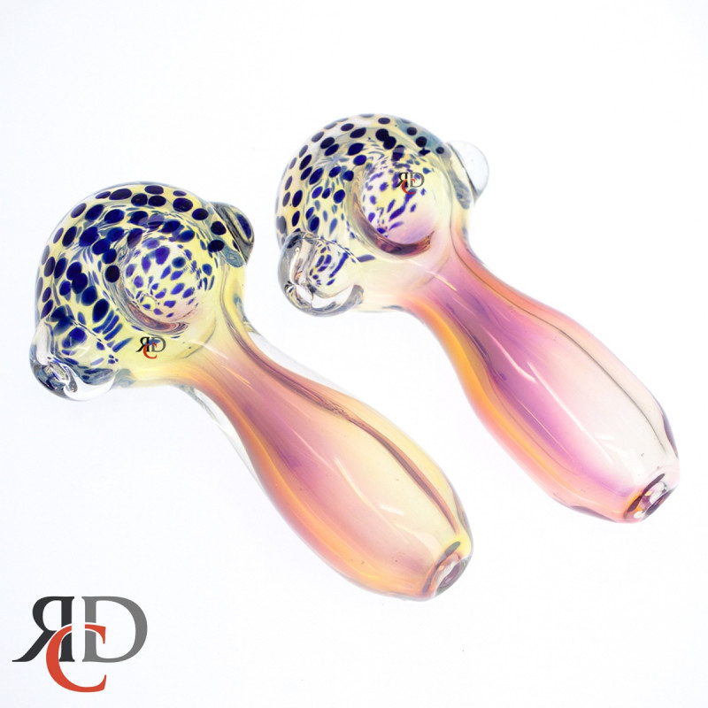 GLASS PIPE HEAD ART GOLDEN FANCY GP6096 1CT