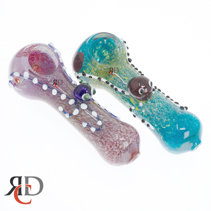 GLASS PIPE HEAVY W/ OCTOPUS GP6100 1CT