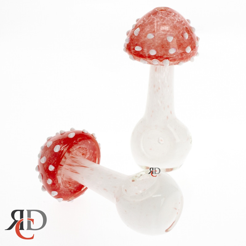 GLASS PIPE MUSHROOM PIPE GP5611 1CT