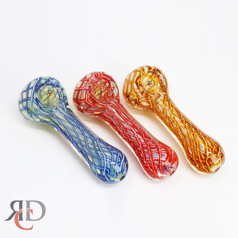 GLASS PIPE NET ART GP6069 1CT